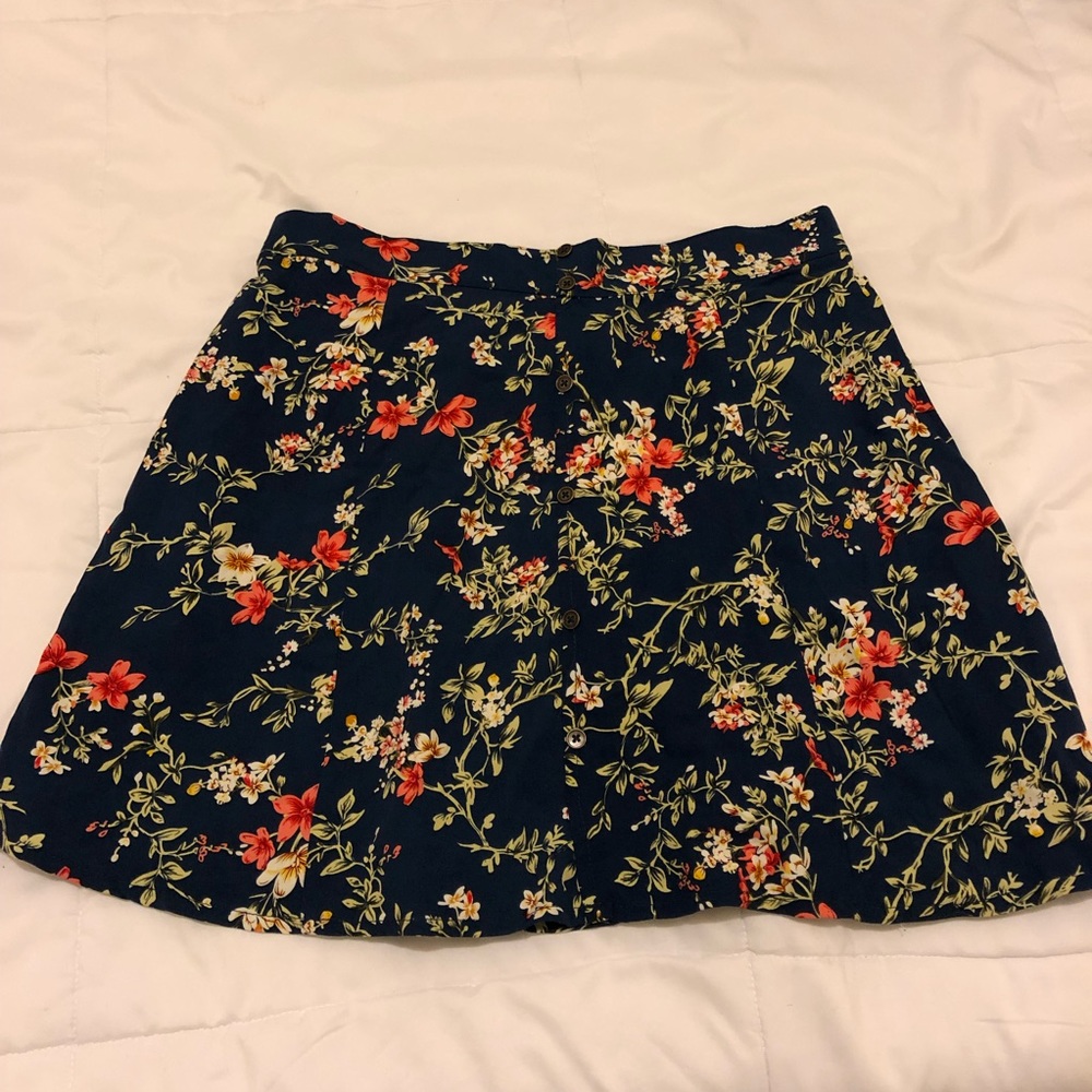 3 for $10 Blue skirt with flowers
